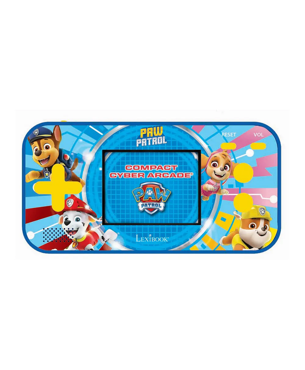 Lexibook Paw Patrol Compact Cyber Arcade Portable Console - 150 Games ...