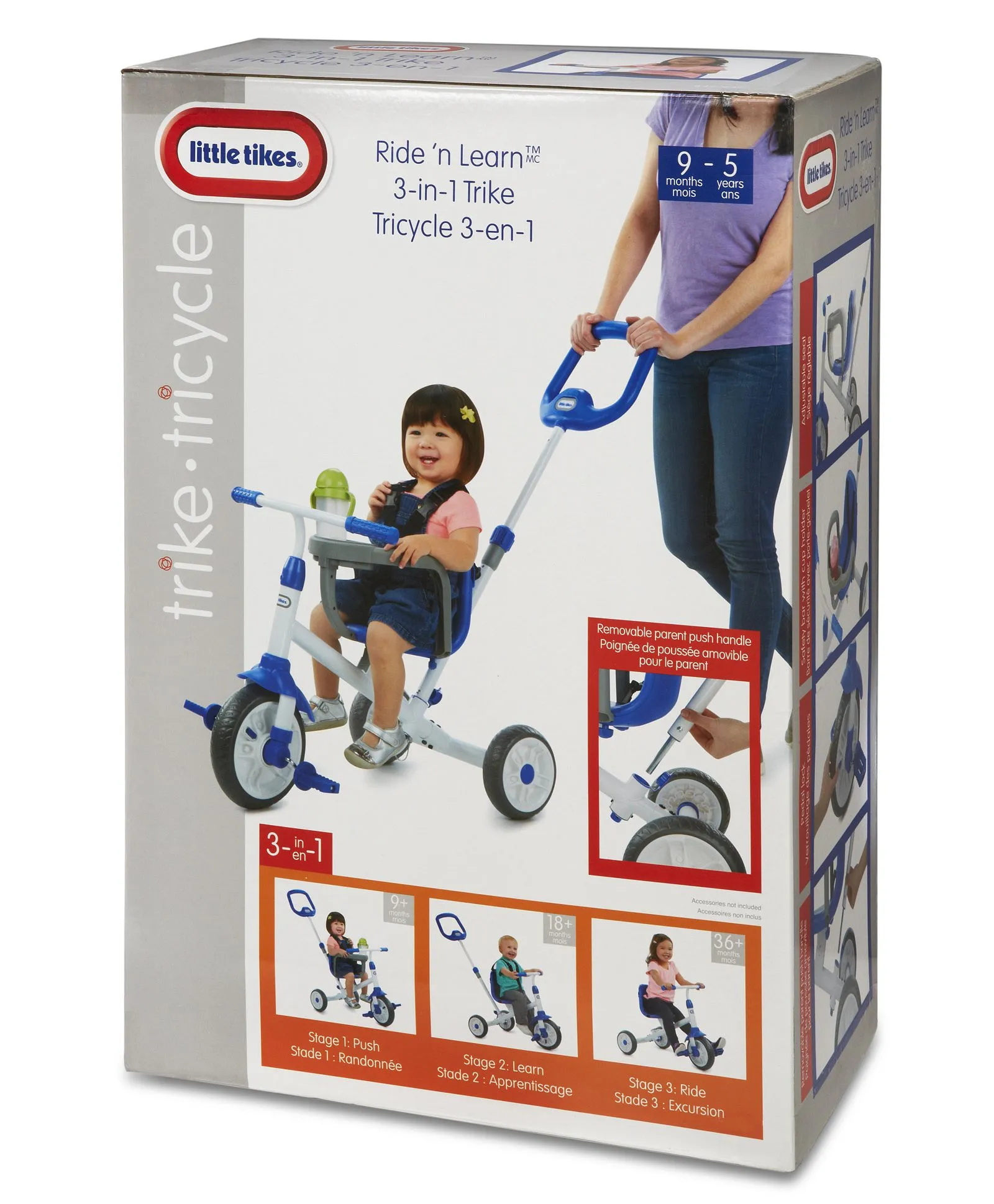 Little tikes tricycle with handle online