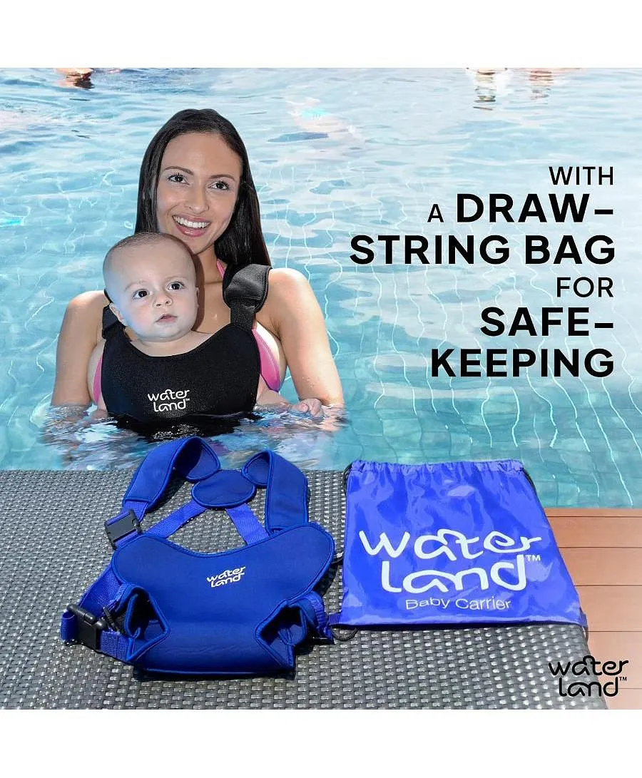 Waterland Quick Dry Neoprene Adjustable Baby Carrier Light Blue Lightweight Waterproof Stretchable 33 x 3.8 x 39.4cm 4M 2Y Online in UAE Buy at Best Price from FirstCry.ae b64c4ae218494