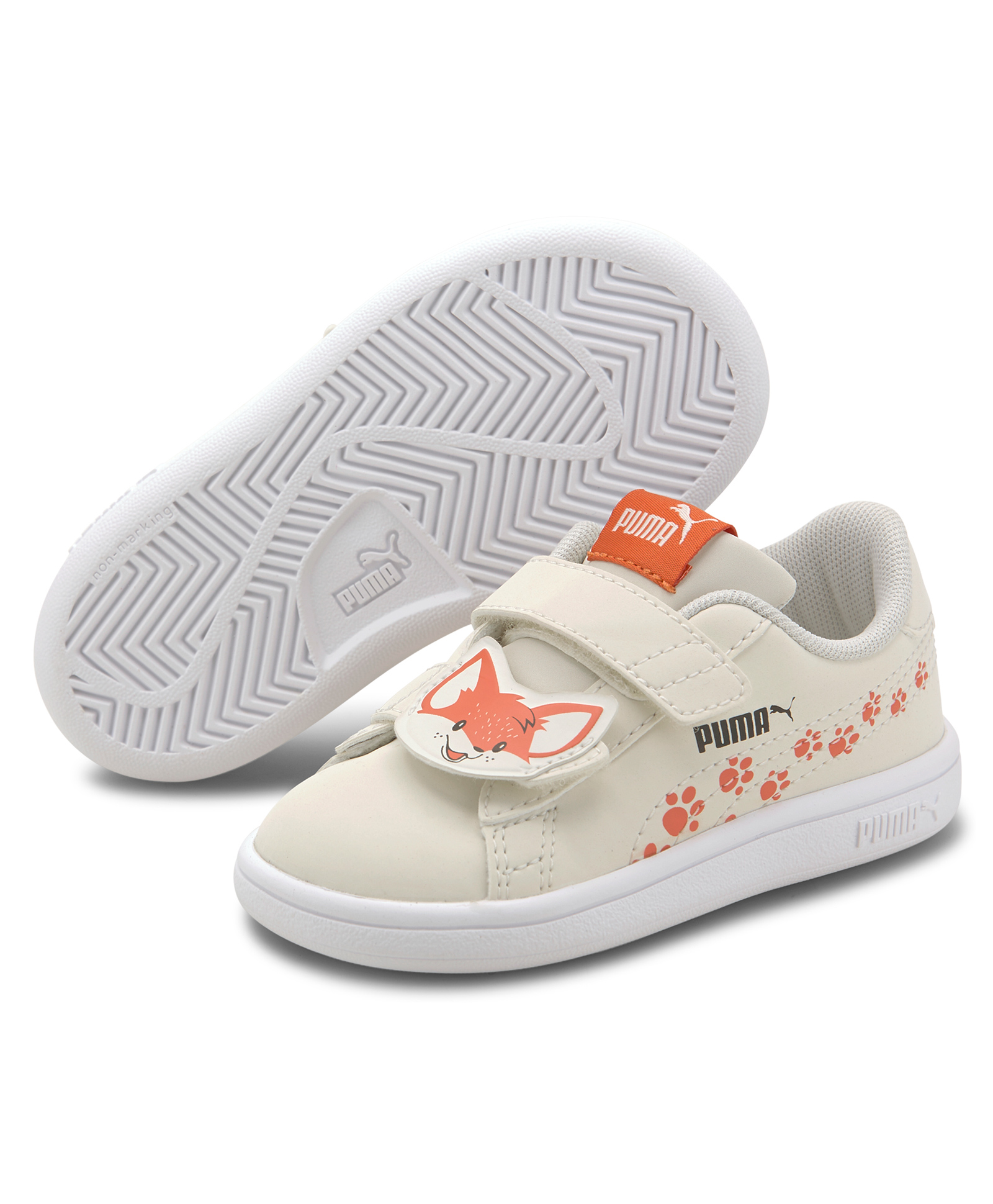 Puma Smash v2 Animals V Inf Vaporous Shoes - Beige Online ...