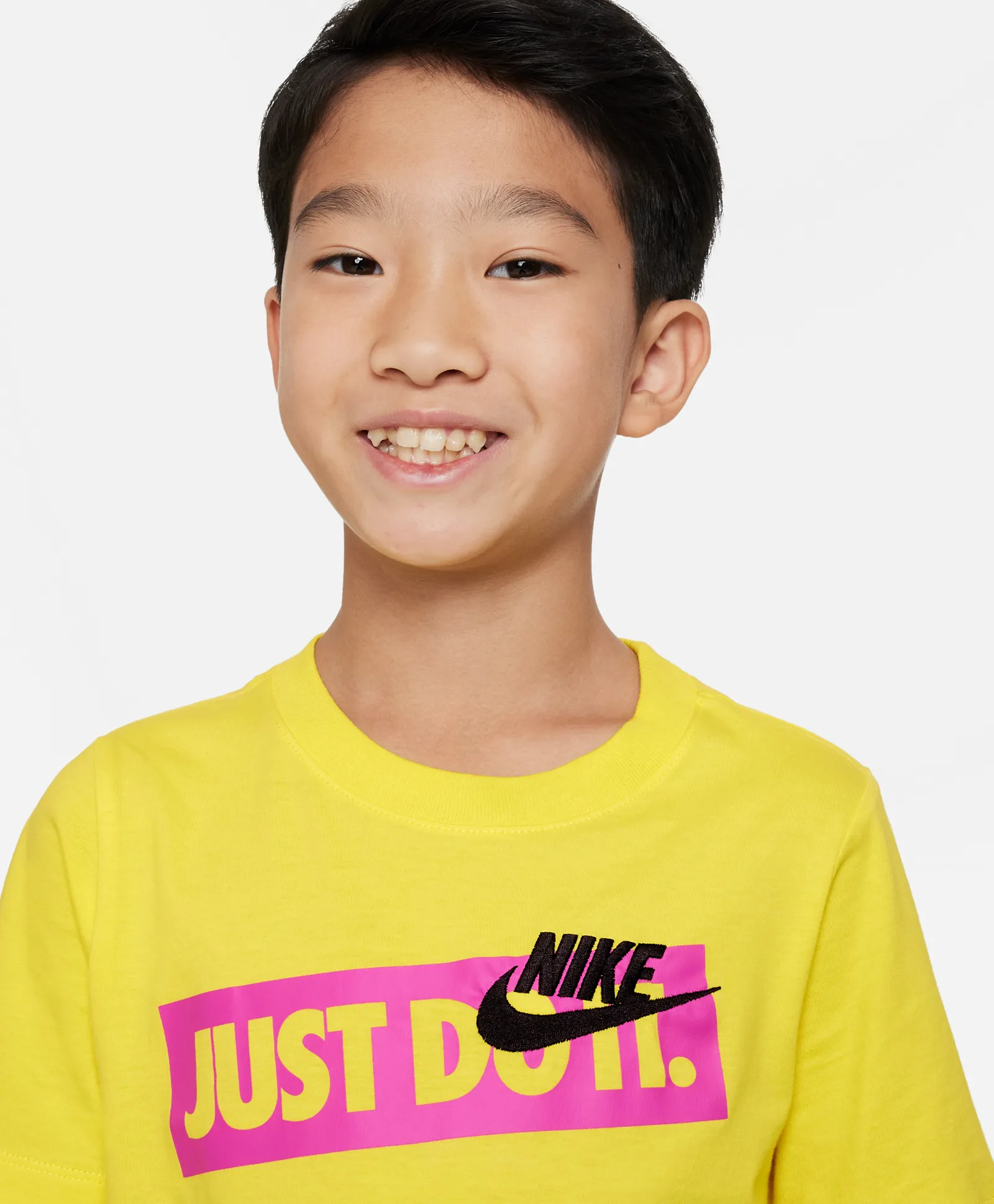 Nike Sportswear HBR Just Do It T-Shirt - Yellow Online in UAE, Buy at ...